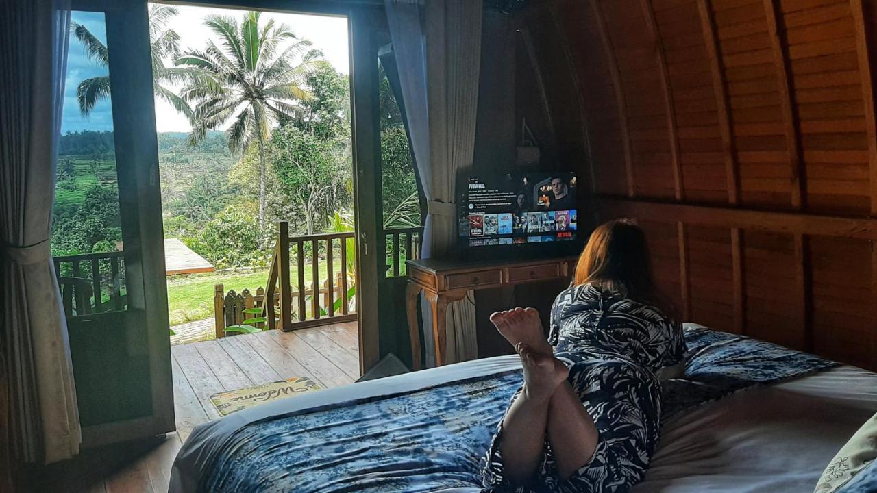 Hotel Omah Bapak Ijen Eco House à Licin Extérieur photo